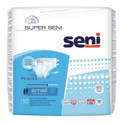 Подгузники Super Seni Small / Супер Сени Смал размер S, 10 шт, ЧЗ