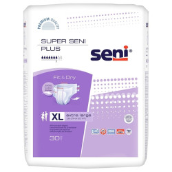 Подгузники Super Seni Plus Extra Large / Супер Сени Плюс Экстра Лардж размер XL, 30 шт ЧЗ