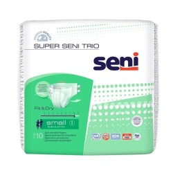 Подгузники Super Seni Trio Small / Супер Сени Трио Смал размер S, 10 шт ЧЗ