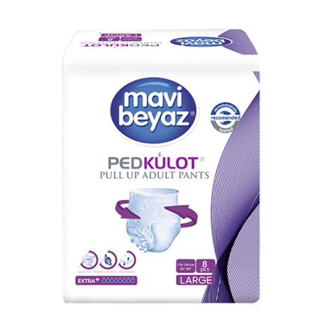 Подгузники-трусы MAVI BEYAZ  размер L, 8 шт