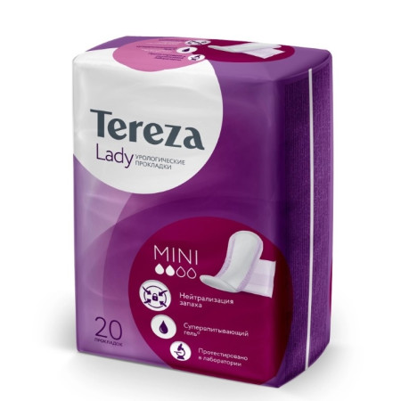 Прокладки урологические TerezaLady Mini, 20 шт