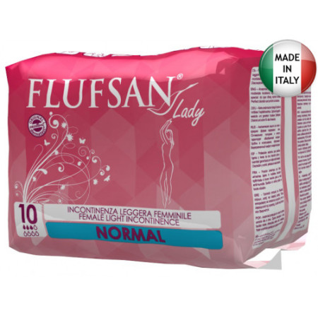 Прокладки FLUFSAN Lady Normal / Флуфсан Леди Нормал, 10 шт