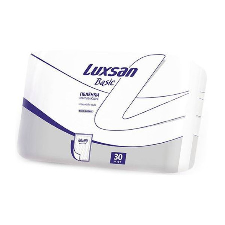 Пеленки Luxsan Normal 60х90 см, 30 шт