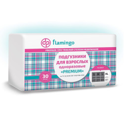 Подгузники Flamingo Premium / Фламинго премиум, размер XL, 30 шт