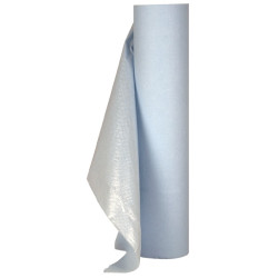 Простыни одноразовые в рулоне Абена / Abena голубые с ПЭ ламинацией 38х50 см, 171 шт