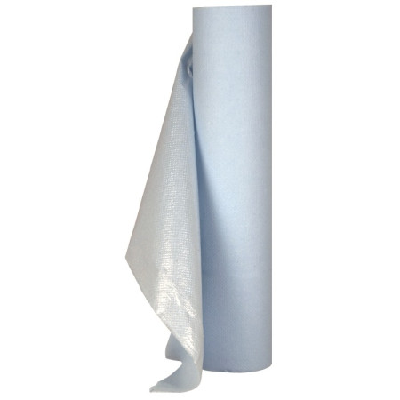 Простыни одноразовые в рулоне Абена / Abena голубые с ПЭ ламинацией 38х50 см, 171 шт