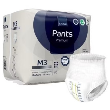 Подгузники трусы Abena Pants M3 / Абена Пэнтс размер M3, 15 шт