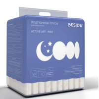 Подгузники-трусы BESIDE космос, Active Art Мах, размер XS, 10 шт