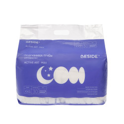 Подгузники-трусы BESIDE космос, Active Art Мах, размер XXS, 30 шт
