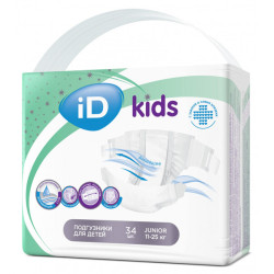 Подгузники для детей iD KIDS JUNIOR 11-25 кг, 32 шт