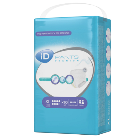 Подгузники-трусы ID Pants / Айди Пантс  размер XL, 30 шт