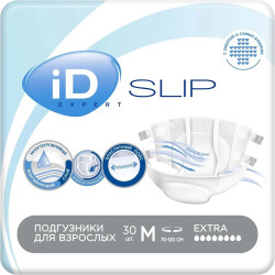 Подгузники ID Slip Expert Extra (Слип Эксперт Экстра), размер M, 30 шт ЧЗ