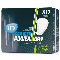 Урологические прокладки для мужчин iD For Men level 1+ , 10 шт