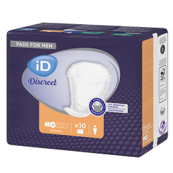 Прокладки (вкладыши) для мужчин iD Normal, 10 шт