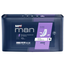 Прокладки для мужчин Seni Man Super Level 5, 15 шт