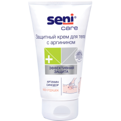 Крем защитный для тела с аргинином и синодором Seni Care, 100 мл