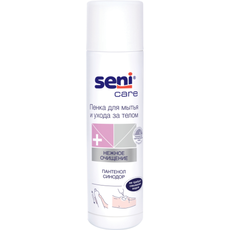 Пенка для мытья и ухода за телом Seni Care, 250 мл