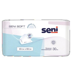 Пеленки Seni Soft Basic 40х60 см, 30 шт