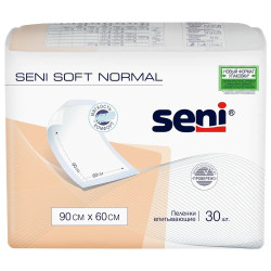 Пеленки Seni Soft Normal 90 x 60 см, 30 шт ЧЗ