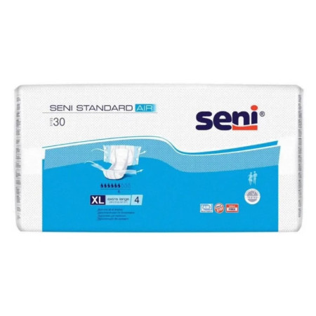 Подгузники Seni Standard Extra Large / Сени Стандарт размер XL, 30 шт