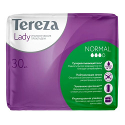 Прокладки урологические TerezaLady Normal, 30 шт