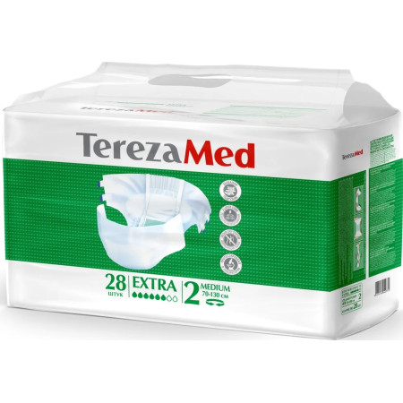 Подгузники TerezaMed Extra, размер M, 28 шт