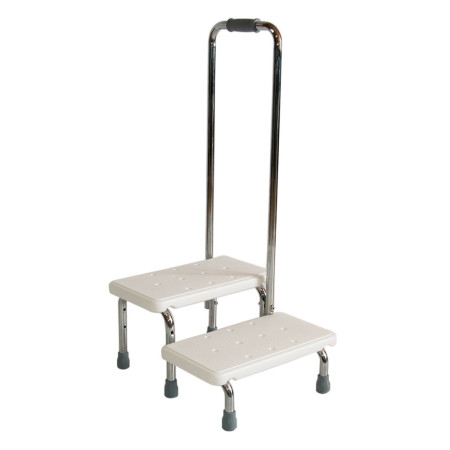 Ступень для ванной комнаты с поручнем KJT569