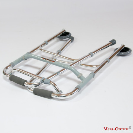 Ходунки шагающие складные на 2-х колесах FS9125L