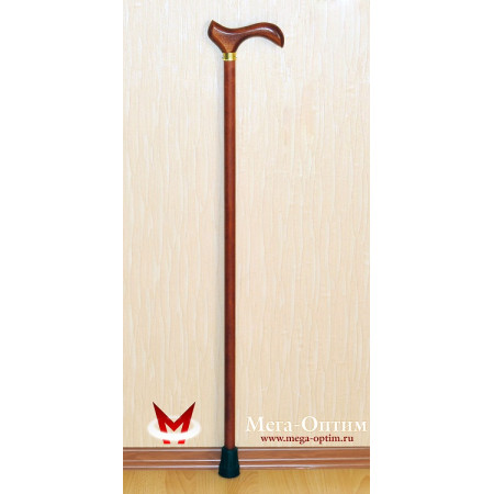 Трость деревянная с деревянной ручкой ДР-A-850 с УПС