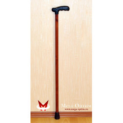 Трость деревянная с пластмассовой ручкой  ИПР-800