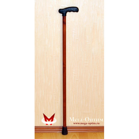 Трость деревянная с пластмассовой ручкой  ИПР-800
