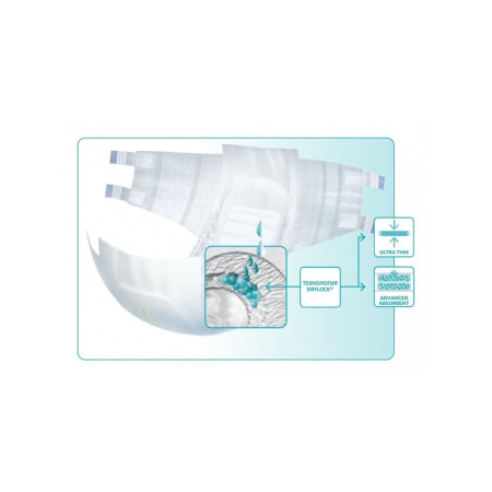 Подгузники Dailee Super / Дейли Супер, размер L, 30 шт