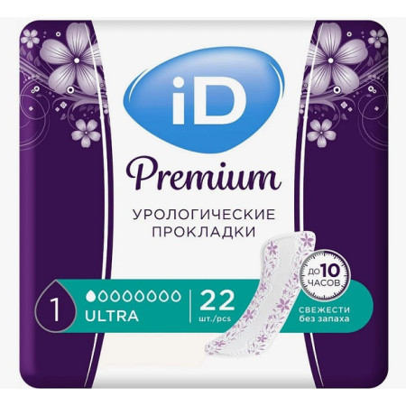 Прокладки ID Premium Ultra / Айди Премиум Ультра, 22 шт